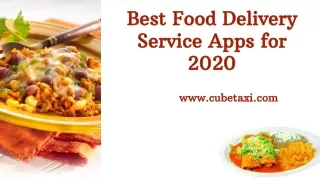 best food delivery service apps for 2020