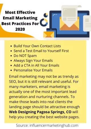 most effective email marketing best practices