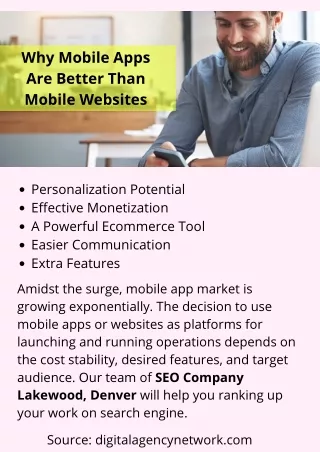 why mobile apps are better than mobile websites