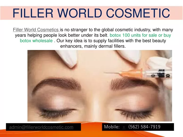 fille r world cosmetic