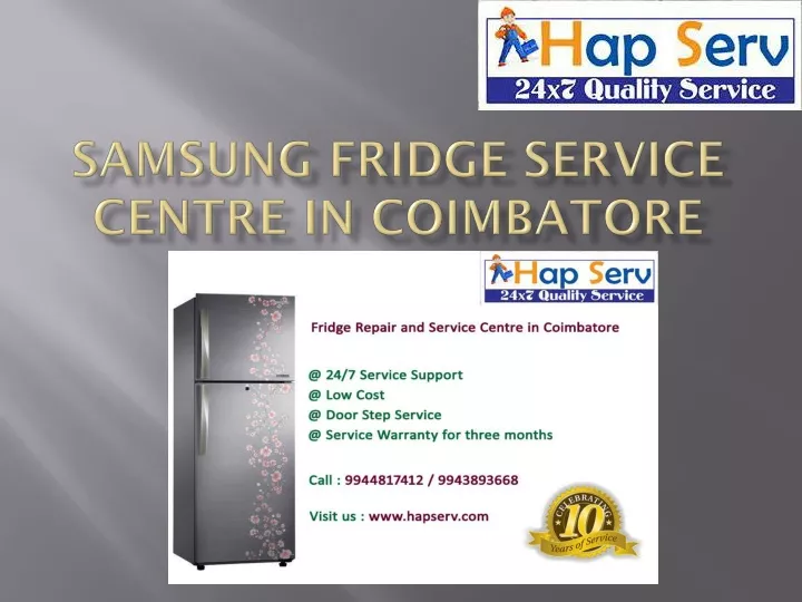 samsung fridge service centre in coimbatore