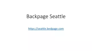 backpage seattle