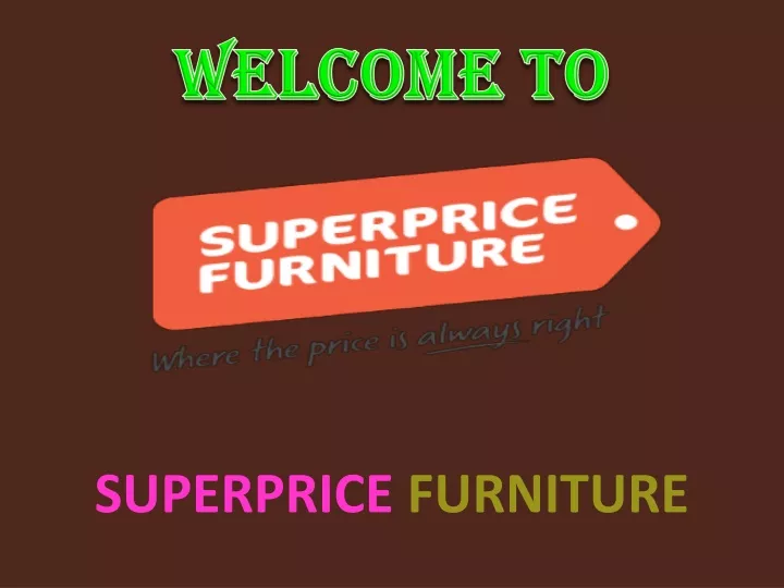 superprice furniture