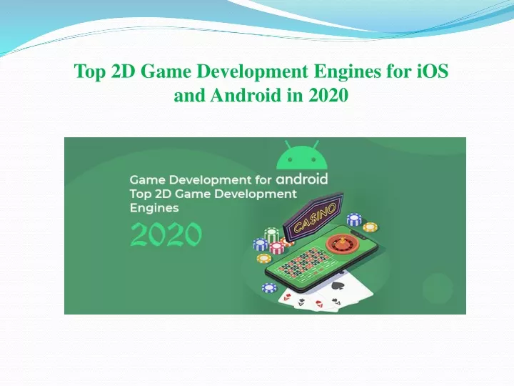 top 2d game development engines