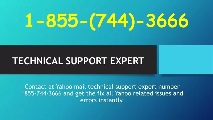 technical support expert
