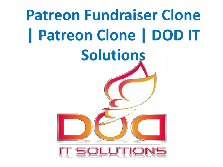 patreon fundraiser clone patreon clone dod it solutions