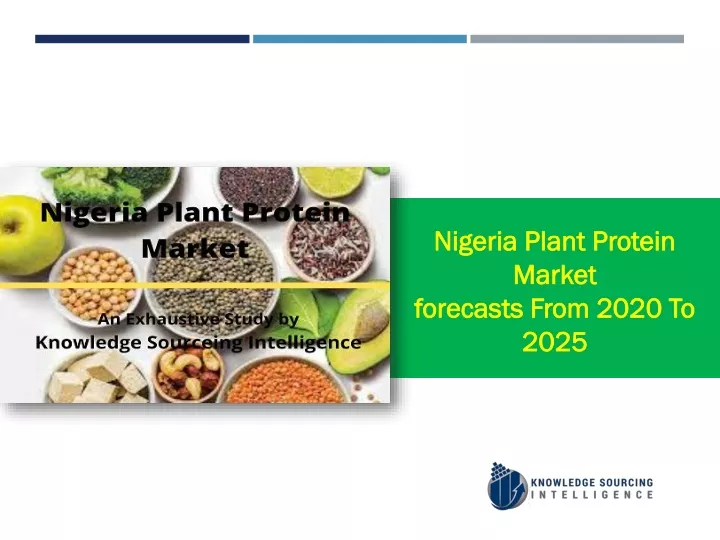 nigeria plant protein market forecasts from 2020