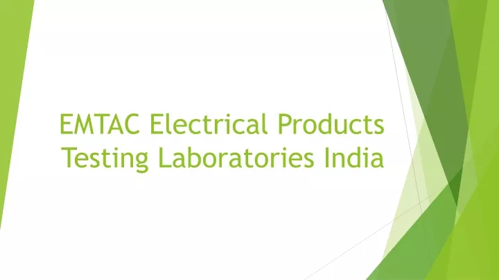 emtac electrical products testing laboratories india
