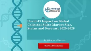 covid 19 impact on global colloidal silica market