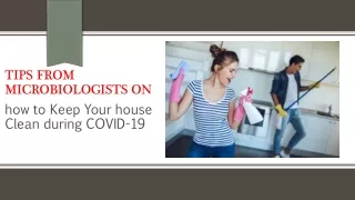 tips from microbiologists on