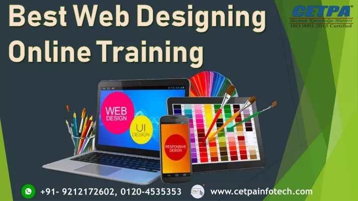 best web designing online training