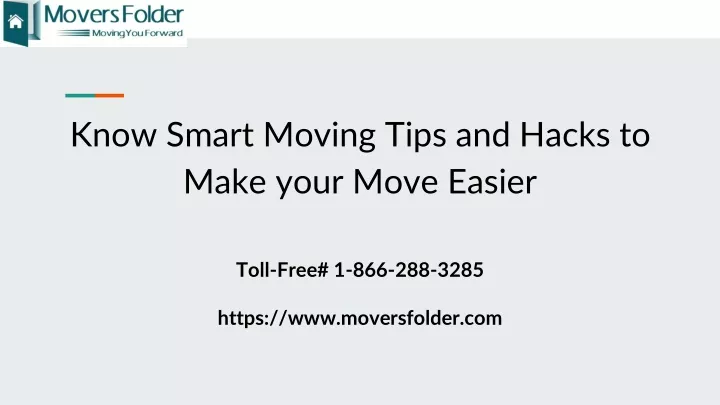 know smart moving tips and hacks to make your move easier