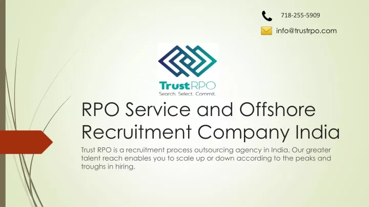 rpo service and offshore recruitment company india