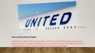 How to Book Online United Airlines Reservations