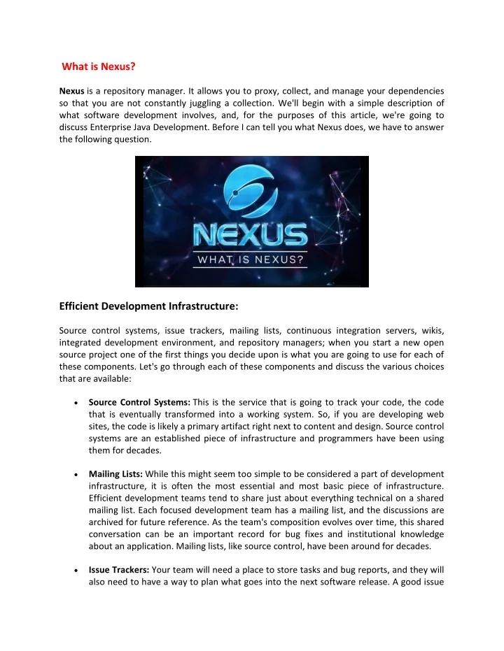 what is nexus