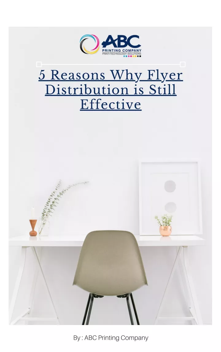 5 reasons why flyer distribution is still