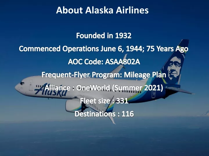 about alaska airlines