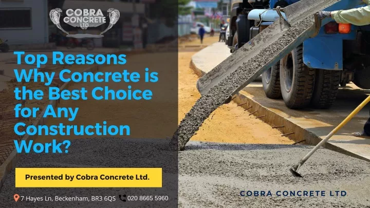 top reasons why concrete is the best choice