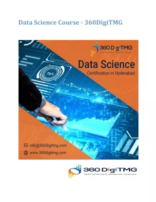 Data Science Course - 360DigiTMG