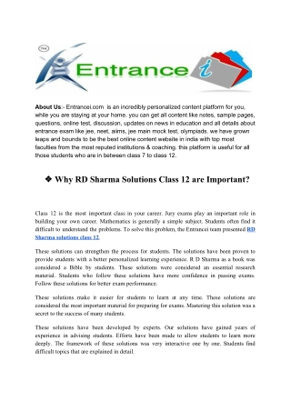 about us entrancei com is an incredibly