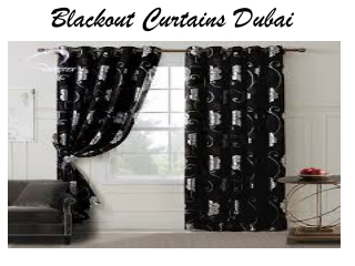 blackout curtains dubai