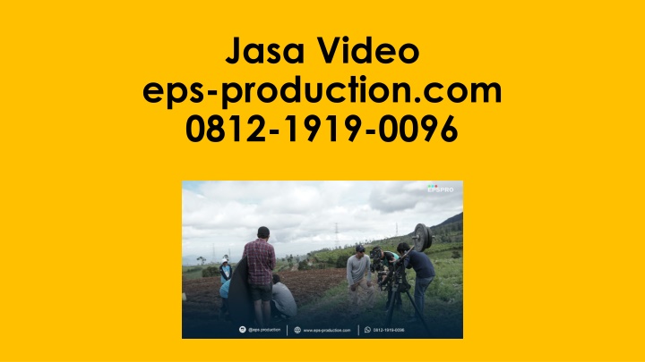 jasa video eps production com 0812 1919 0096