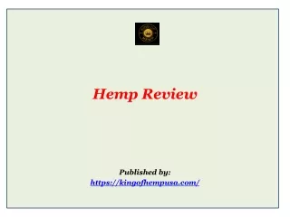 Hemp Review