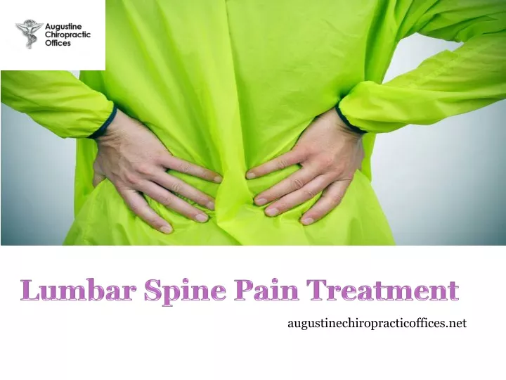 lumbar spine pain treatment