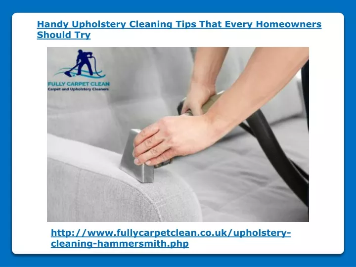 handy upholstery cleaning tips that every