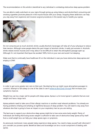 the recommendations in this article is beneficial