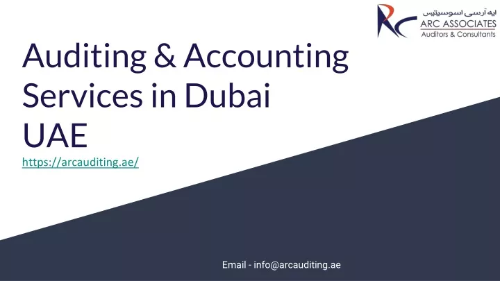 auditing accounting services in dubai uae https