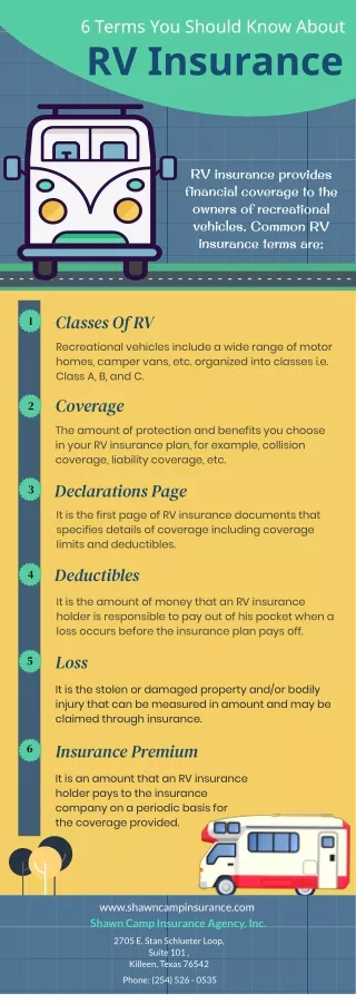 6 terms you should know about rv insurance
