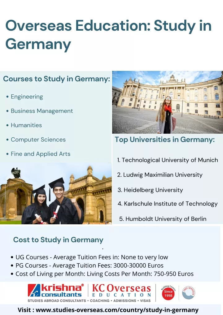 overseas education study in germany