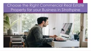 How To Choose A Commercial Real Estate in Strathpine