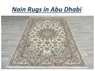 nain rugs in abu dhabi