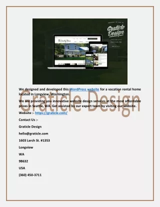 we designed and developed this wordpress website