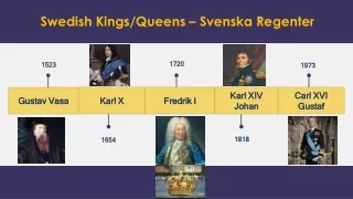 swedish kings queens svenska regenter