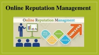 online reputation management