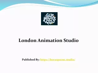 London Animation Studio