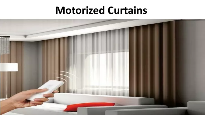 motorized curtains