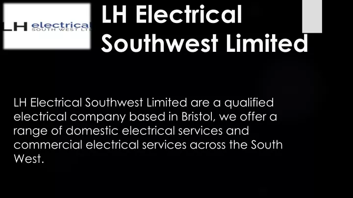 lh electrical southwest limited