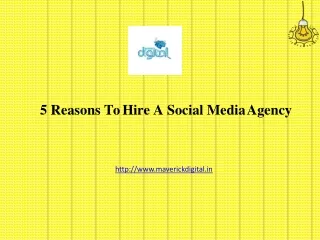 Top Reason to Hire a Social Media Agency