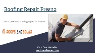 Roofing Repair Fresno