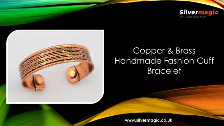 copper brass handmade fashion cuff bracelet