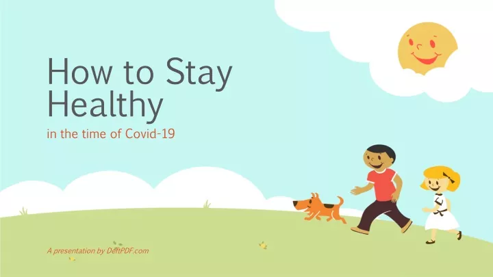 how to stay healthy