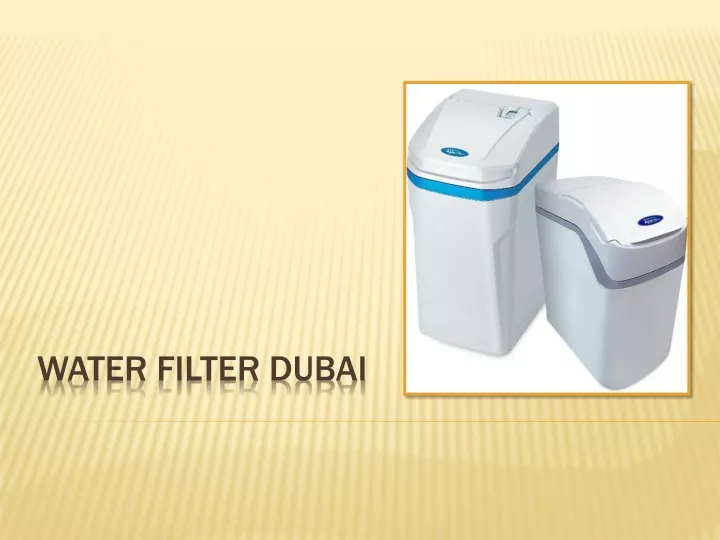 water filter dubai