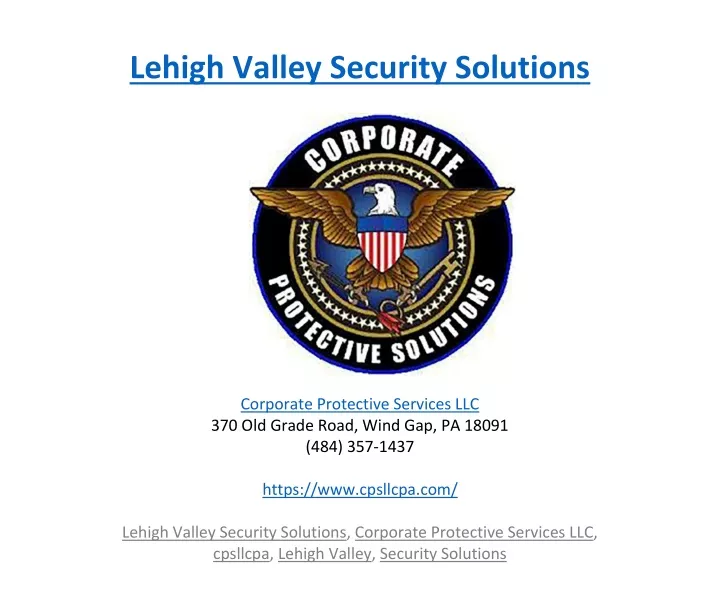 lehigh valley security solutions
