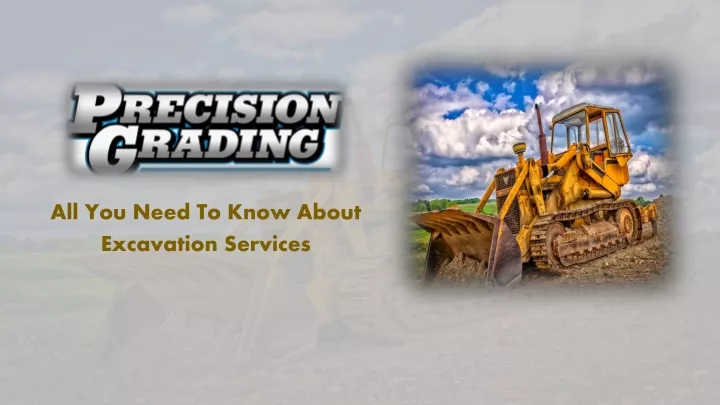 all you need to know about excavation services