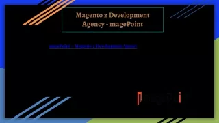 magento 2 development agency magepoint