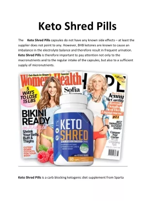 Keto Shred Pills